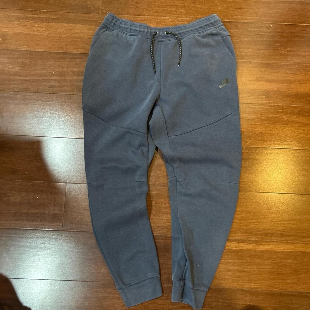 Navy Blue Nike Tech Pants